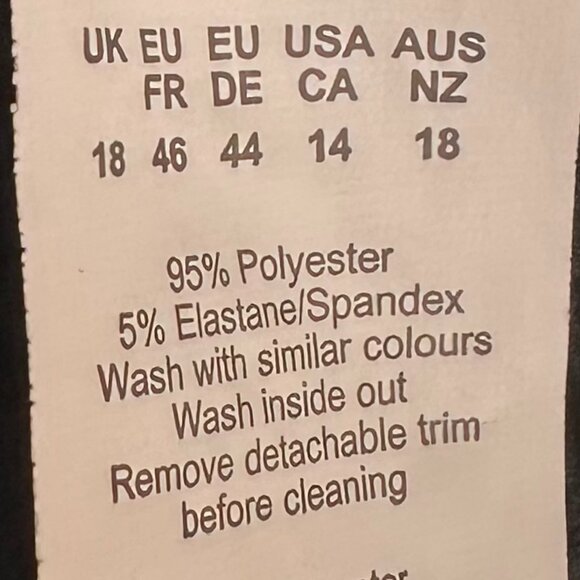 PrettyLittleThing Black Textured Ruched Side Midi Shirt Dress Size 14 - NWT - Picture 6 of 7